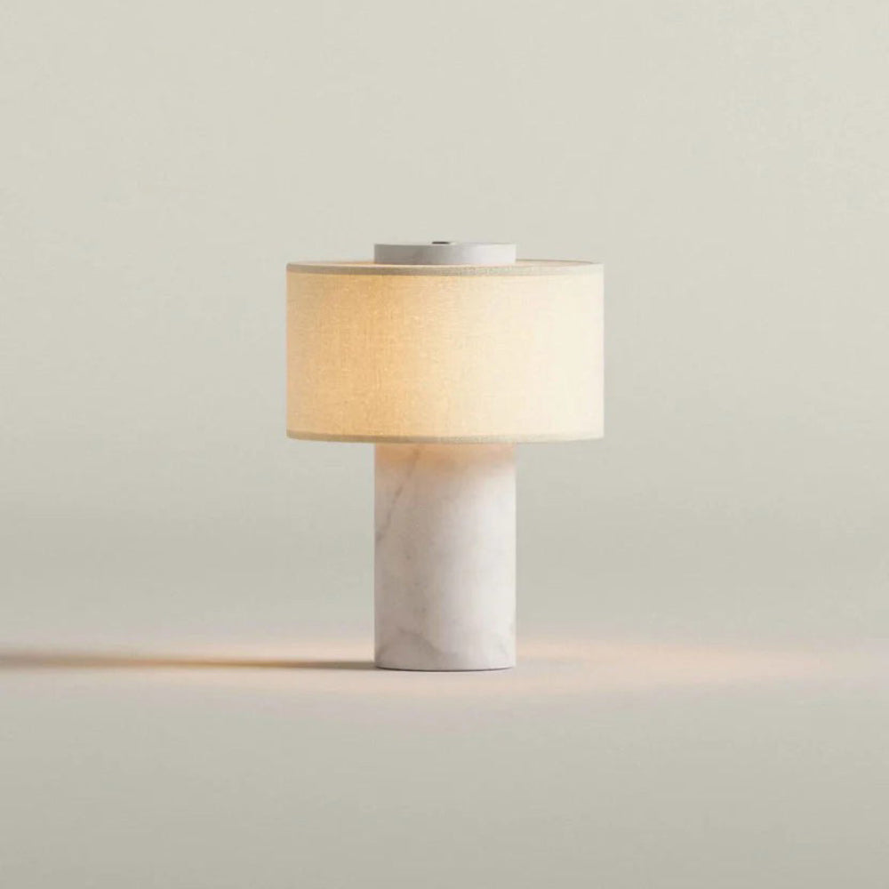 Sora Natural Stone Rechargeable Table Lamp