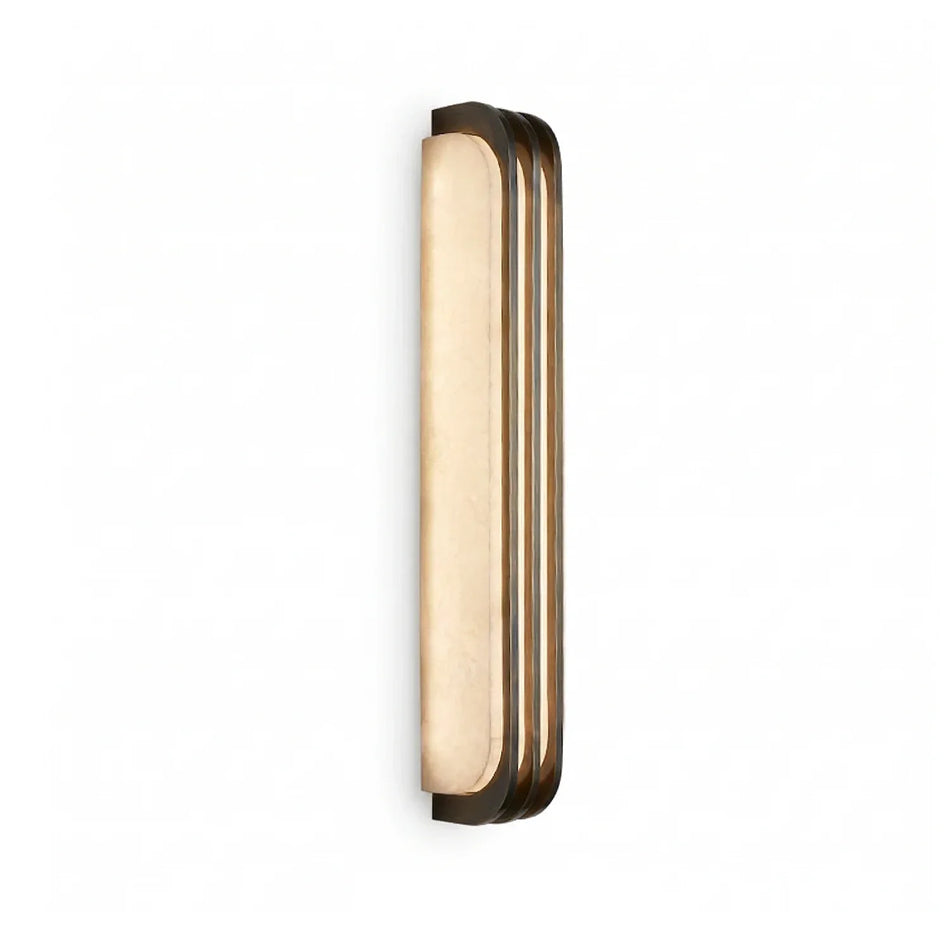 Sorelia Layered Alabaster Wall Sconce
