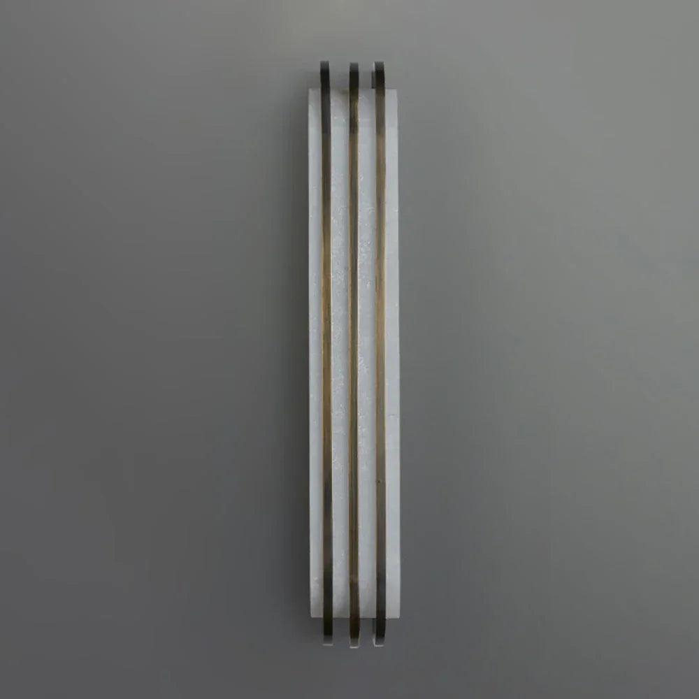 Sorelia Layered Alabaster Wall Sconce