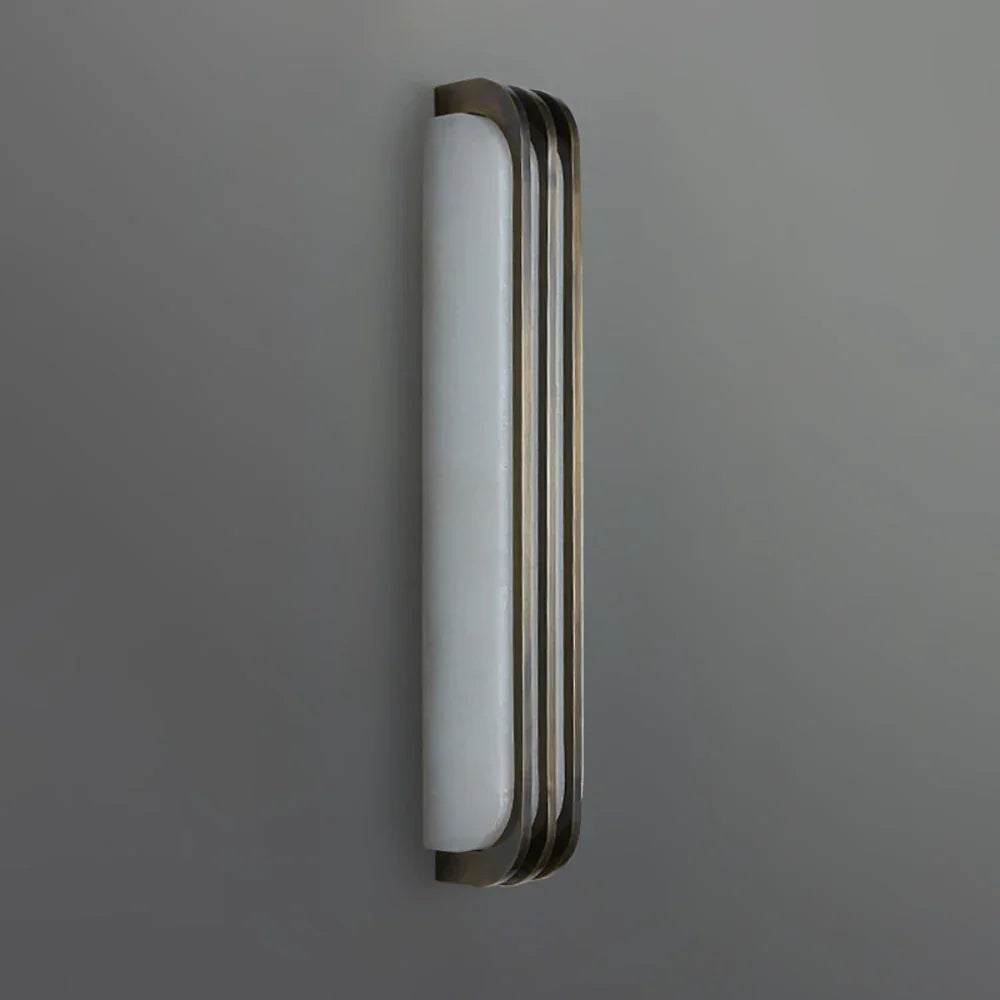Sorelia Layered Alabaster Wall Sconce
