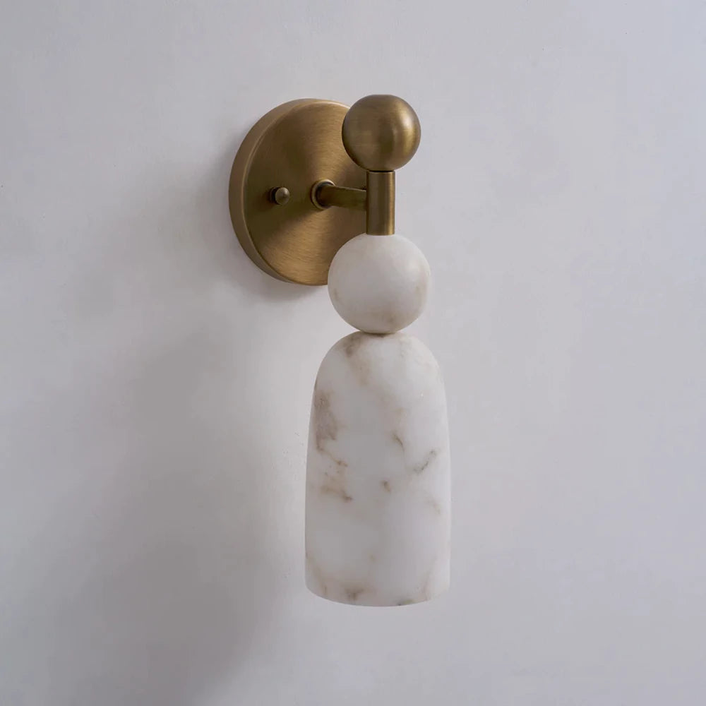 Flume Alabaster Wall Lamp