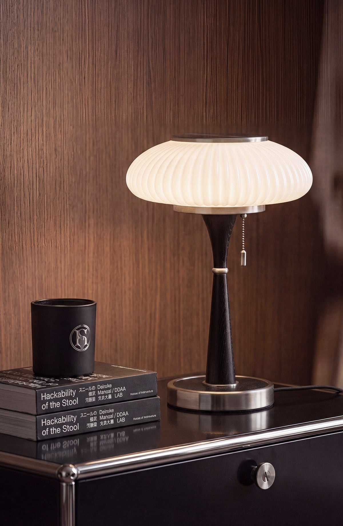 Sylva Mushroom Glass Table Lamp