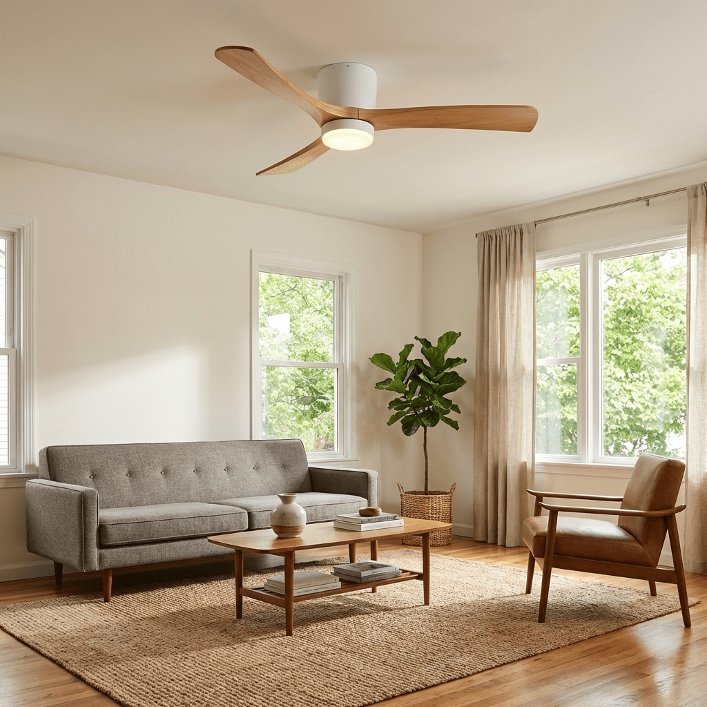 SylvanAir Wooden LED Ceiling Fan