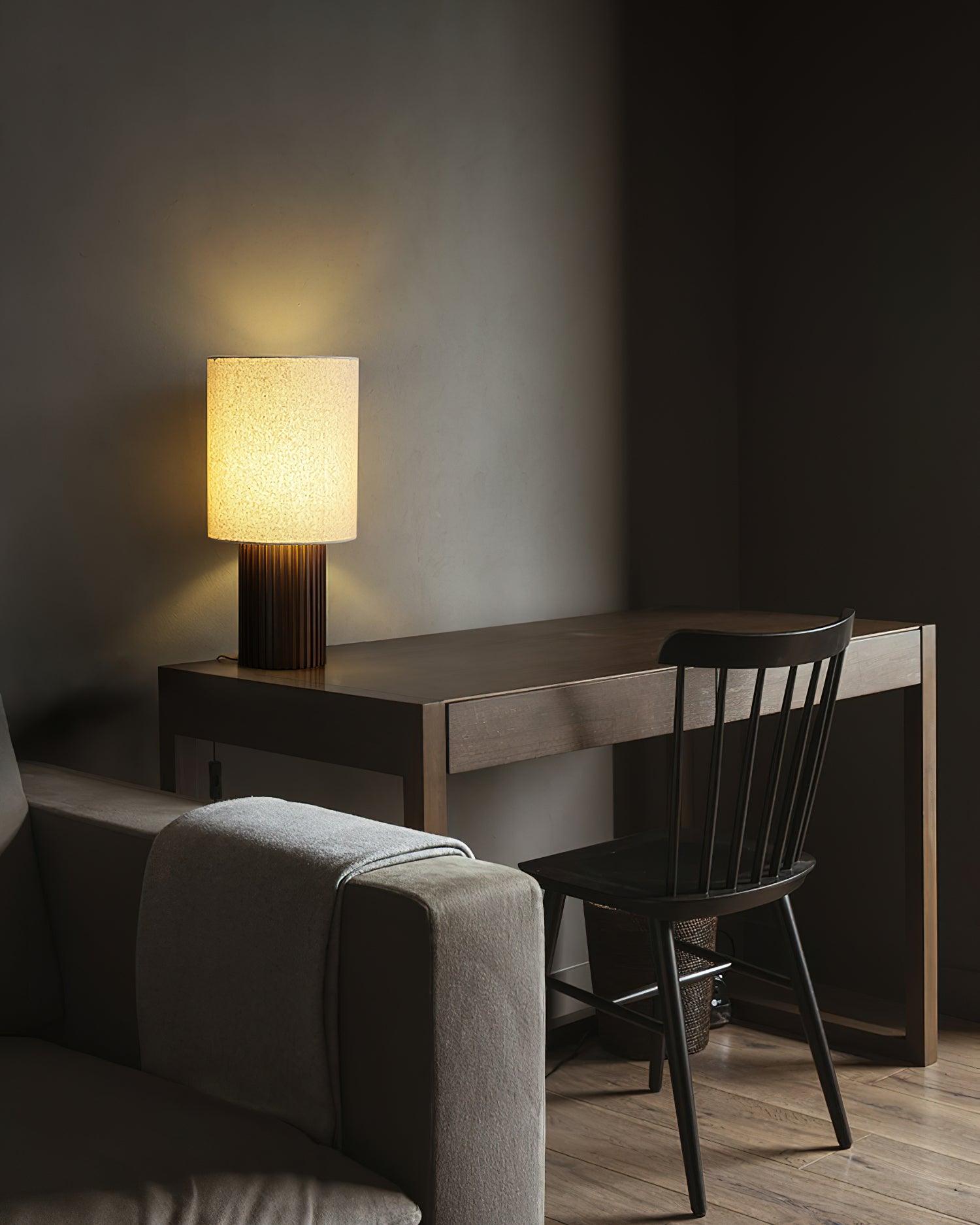 Sylvenna Log Wood Table Lamp