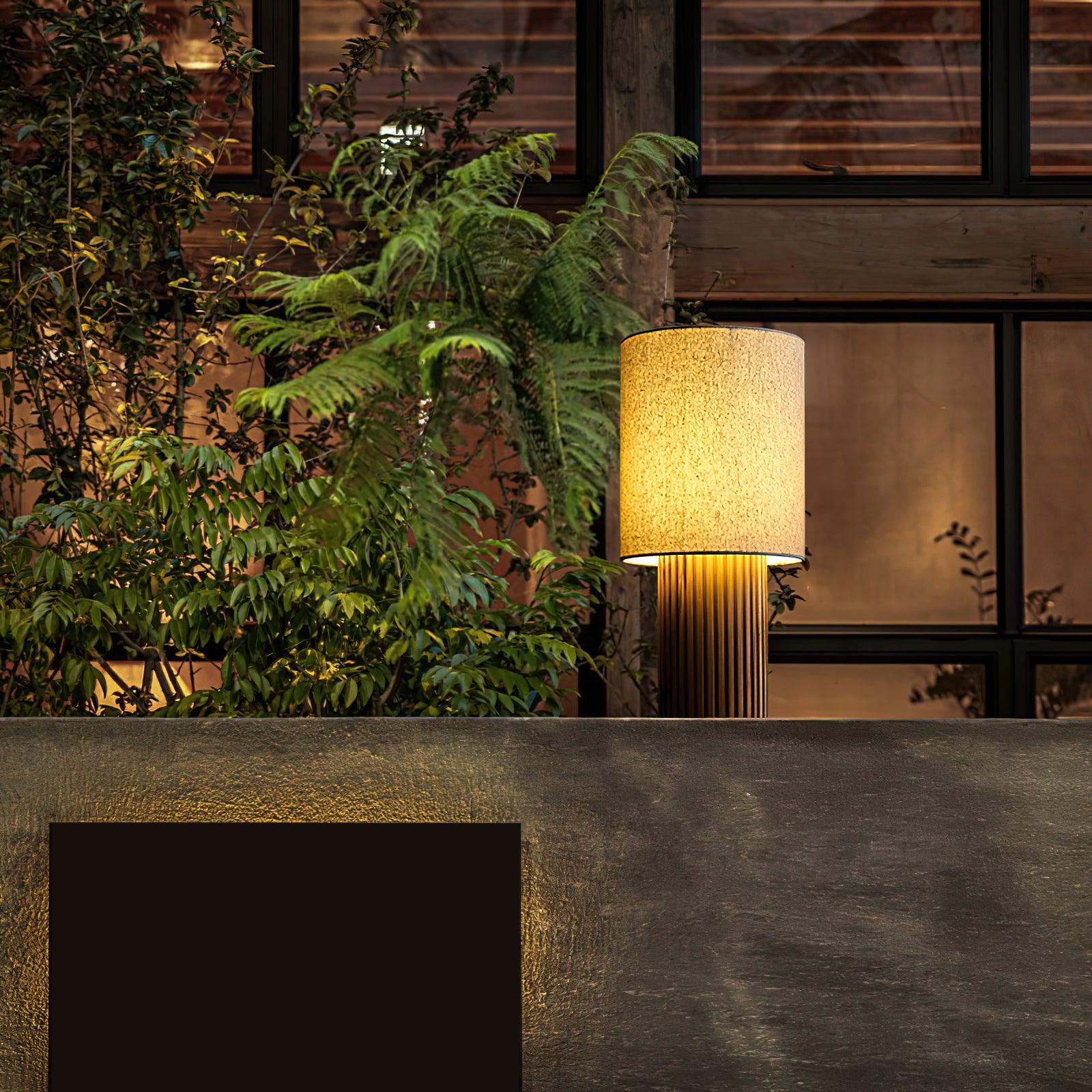 Sylvenna Log Wood Table Lamp