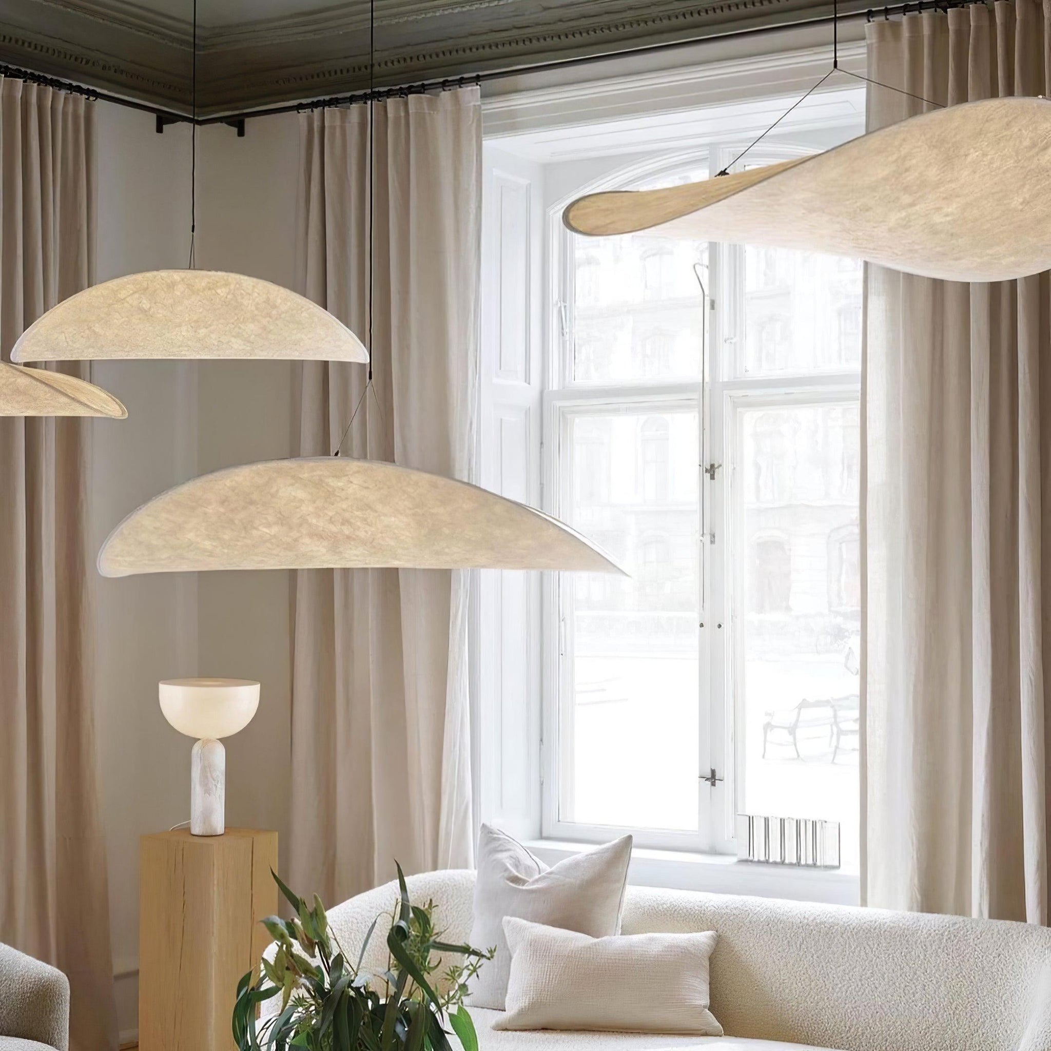 Aeris Cloud Disc Pendant Light