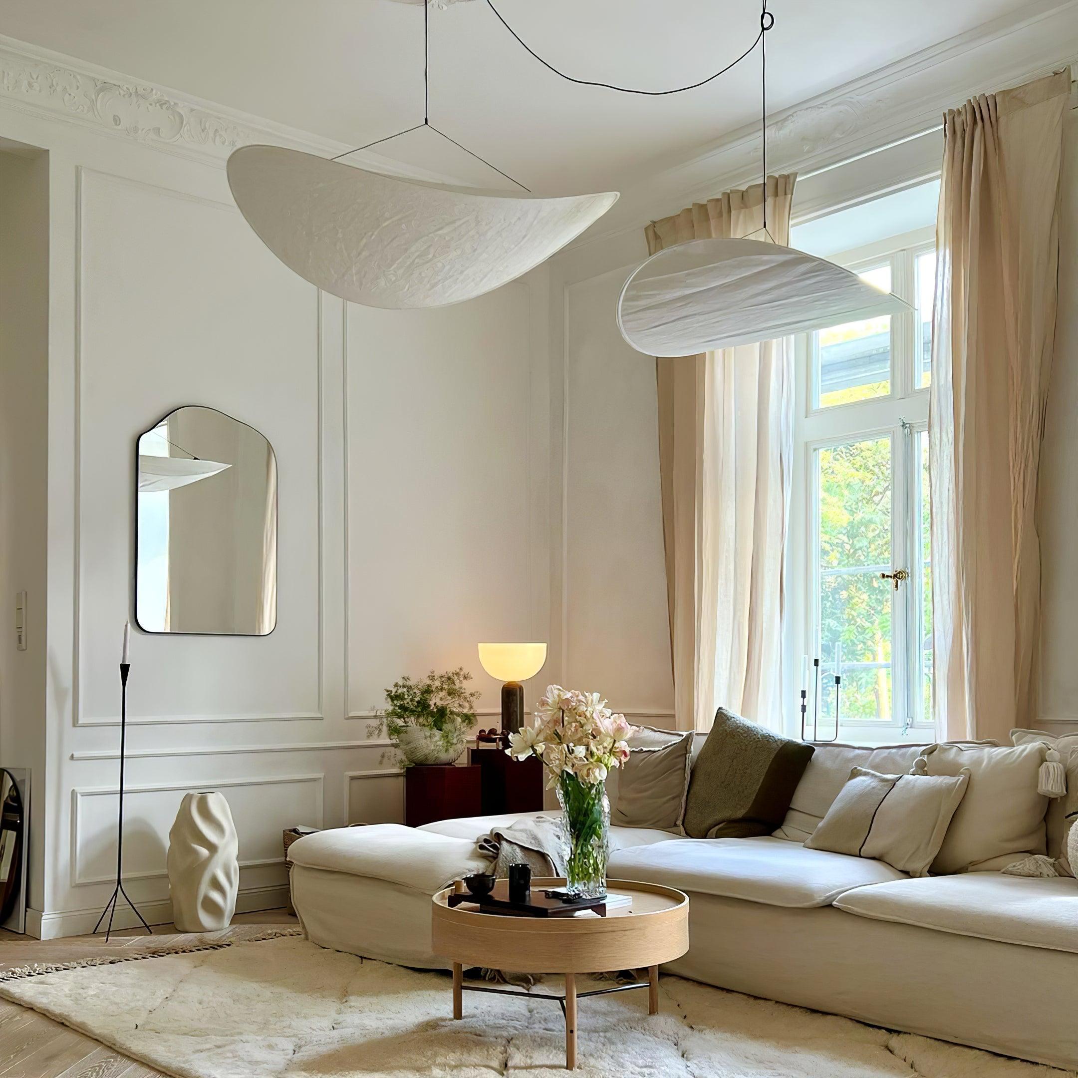 Aeris Cloud Disc Pendant Light