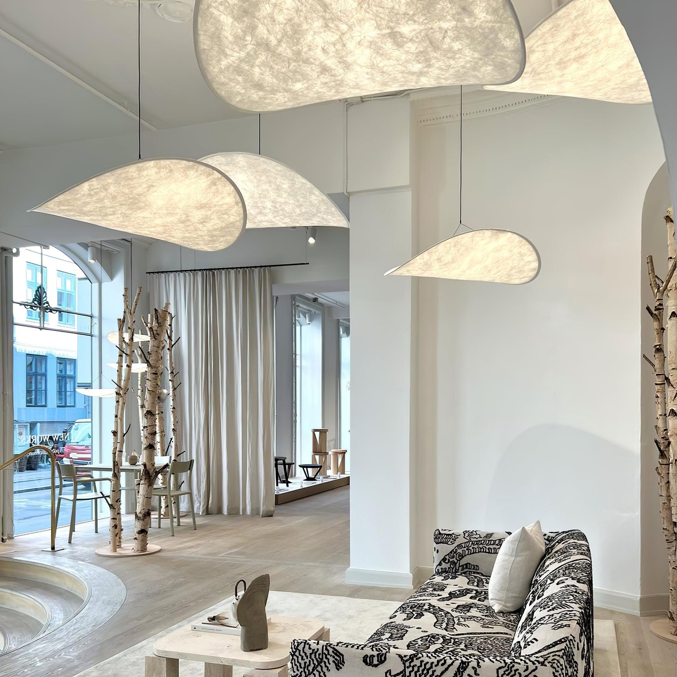 Aeris Cloud Disc Pendant Light