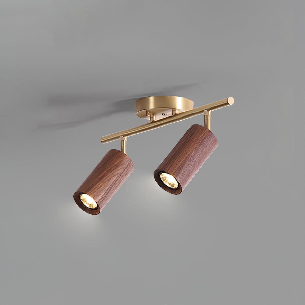 Thio Wooden Adjustable Ceiling Light