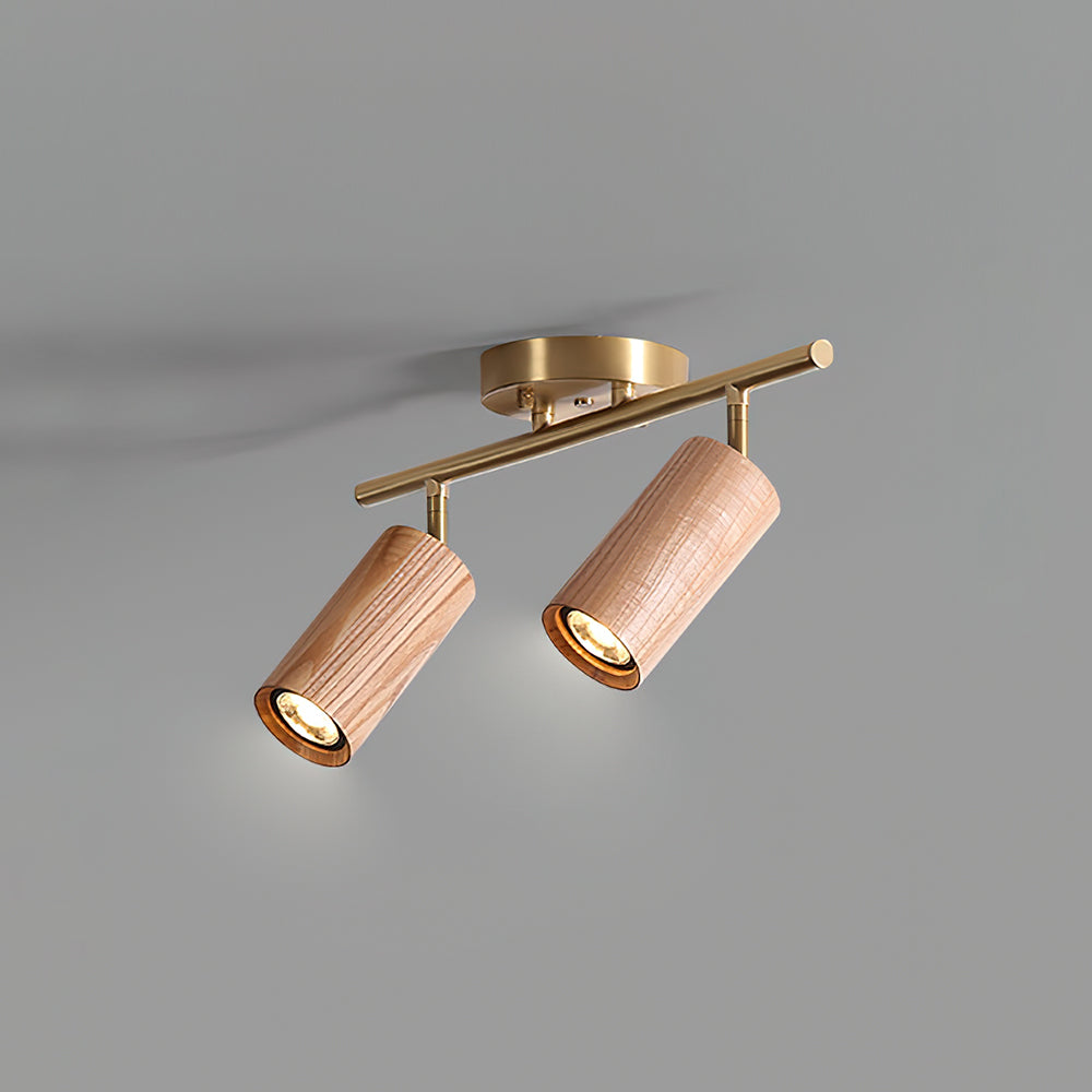 Thio Wooden Adjustable Ceiling Light