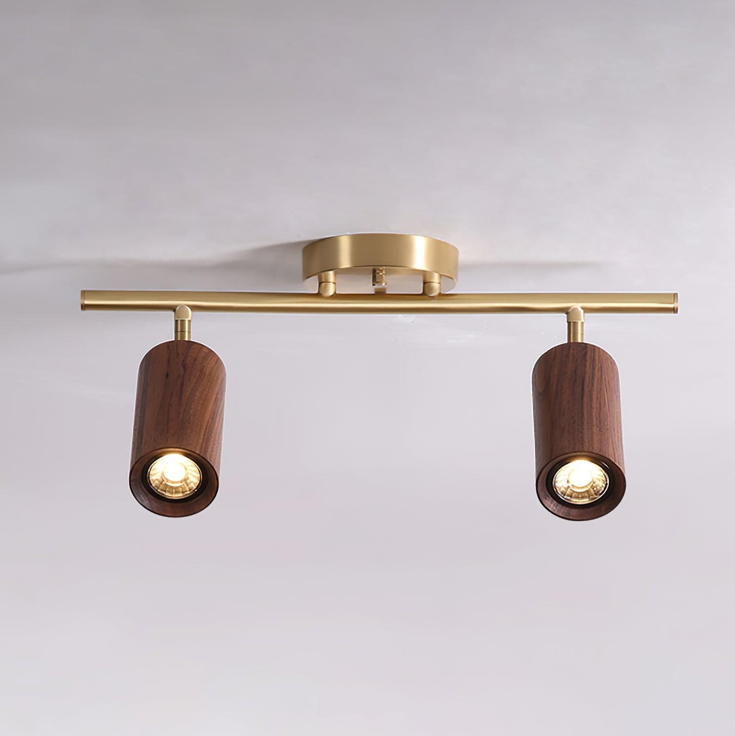 Thio Wooden Adjustable Ceiling Light