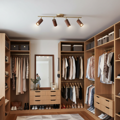 Thio Wooden Adjustable Ceiling Light