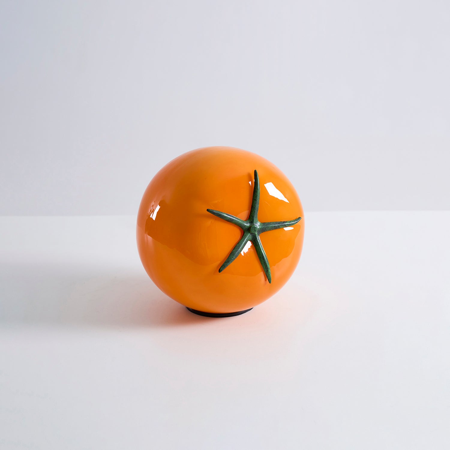 Yellow Tomato Glass Table Lamp color option