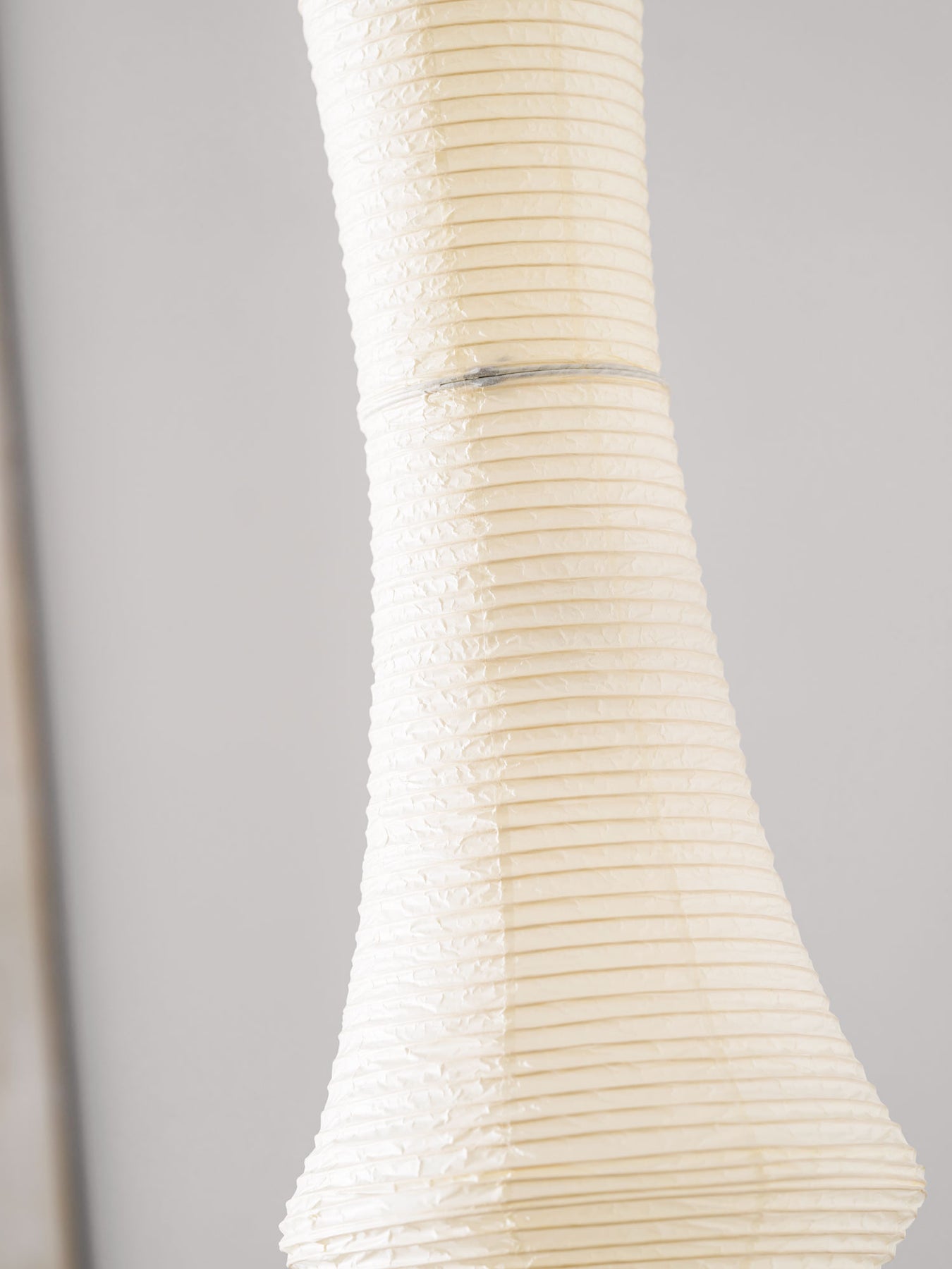 Tsuraya Tall Washi Paper Pendant Light
