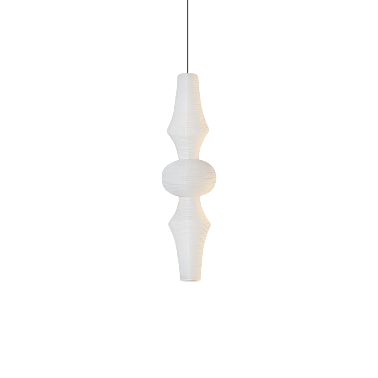Tsuraya Tall Washi Paper Pendant Light