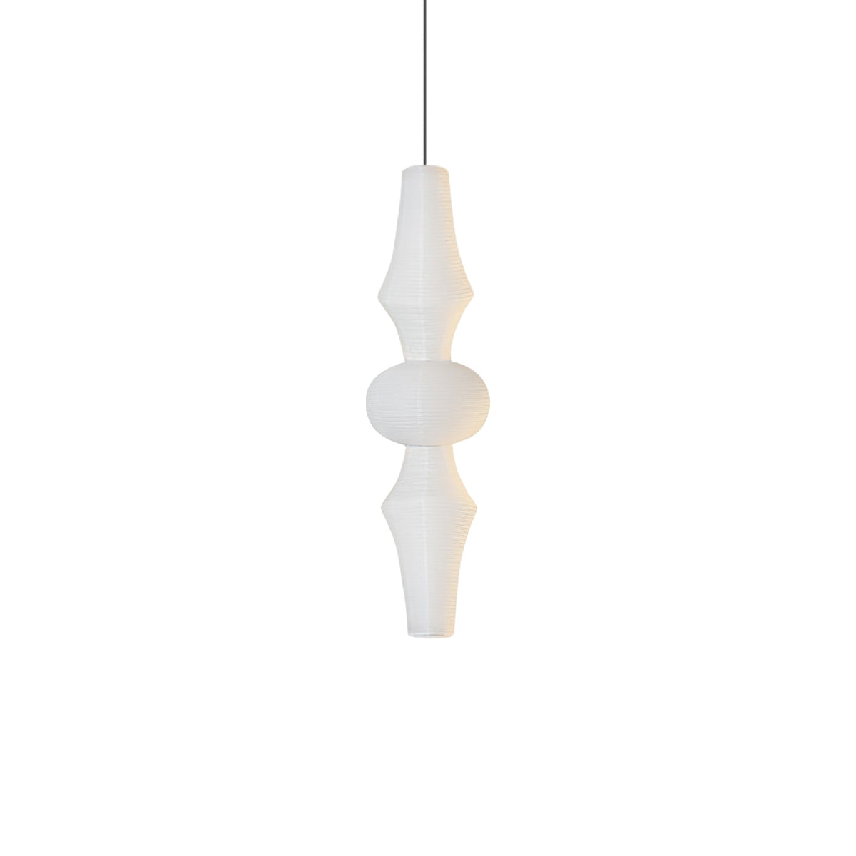 Tsuraya Tall Washi Paper Pendant Light