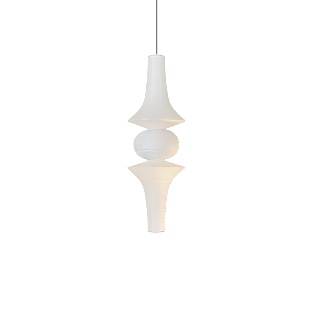 Tsuraya Tall Washi Paper Pendant Light