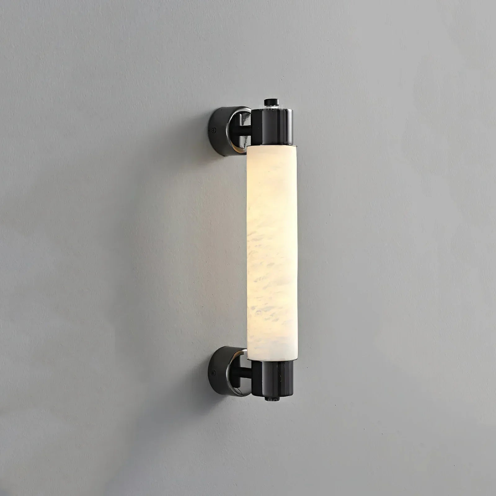 Tube Alabaster Wall Sconce