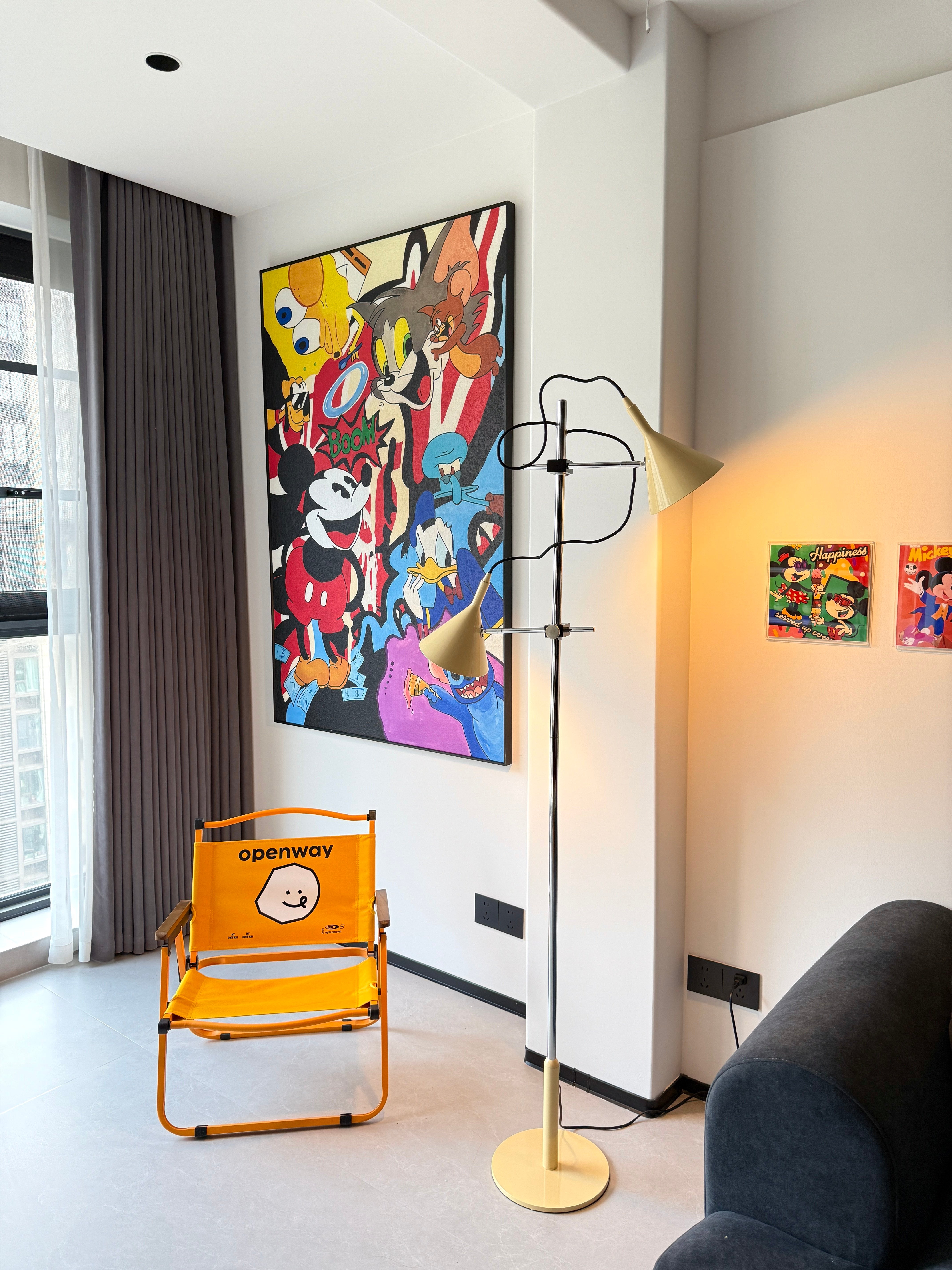 Twin Cone Floor Lamp