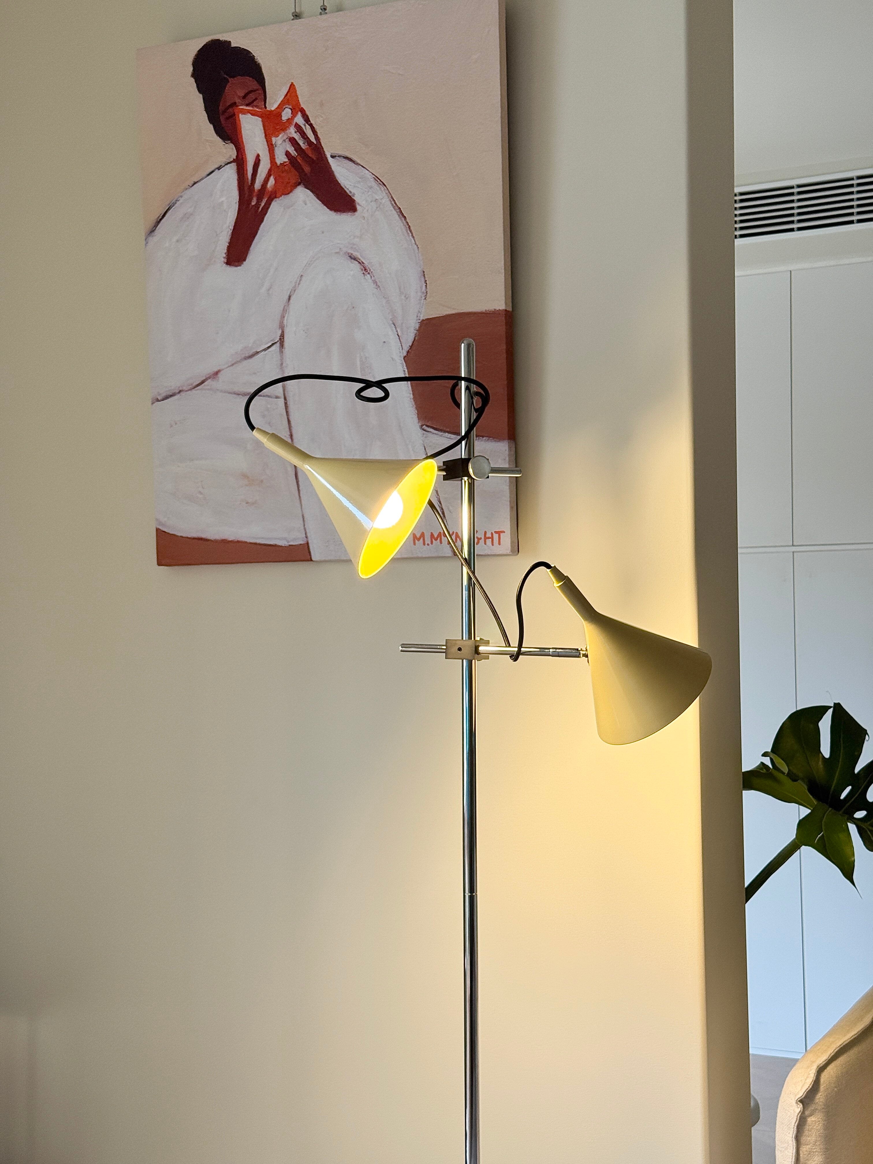 Twin Cone Floor Lamp