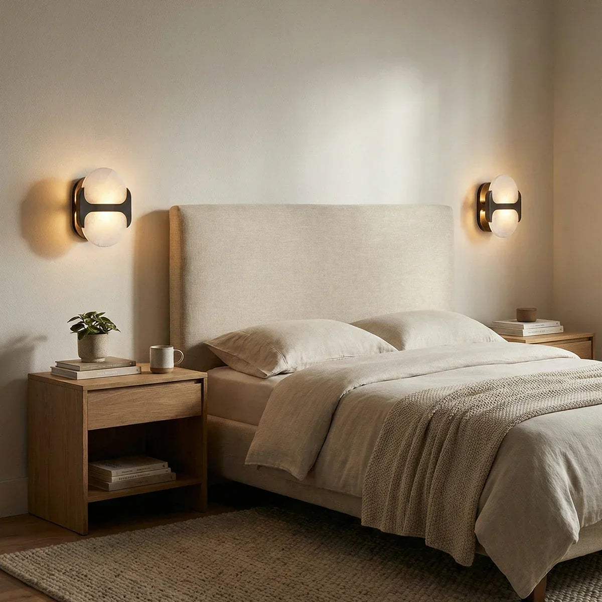 Odin Alabaster Wall Sconce