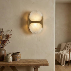 Odin Alabaster Wall Sconce