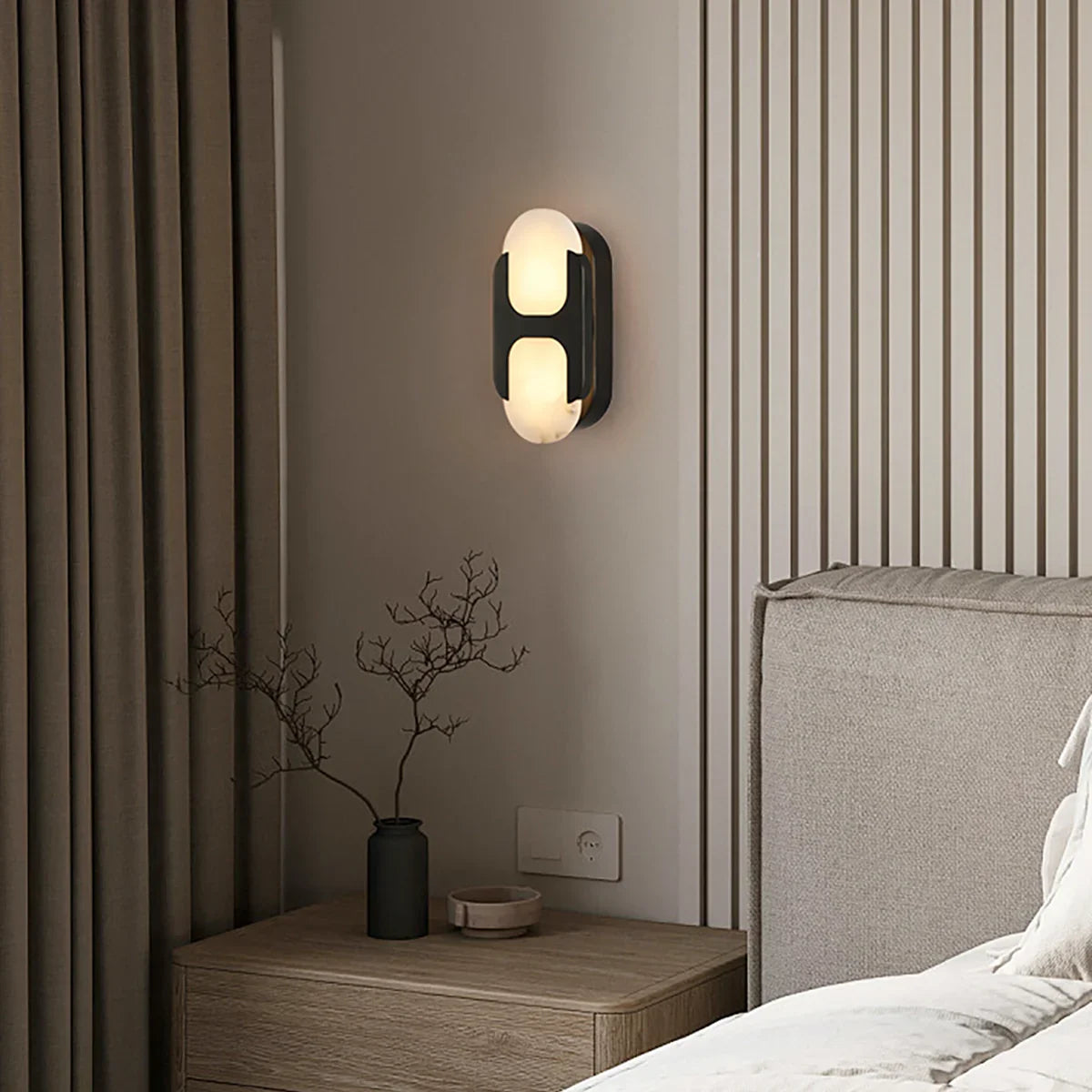 Odin Alabaster Wall Sconce