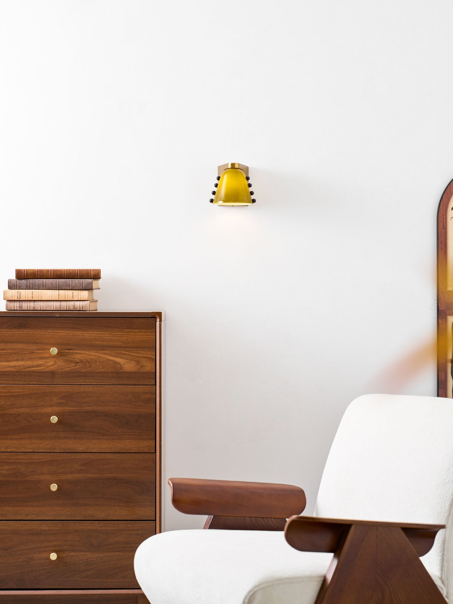 Vela Art Glass Wall Sconce