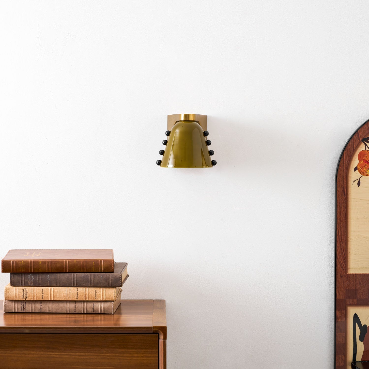 Vela Art Glass Wall Sconce