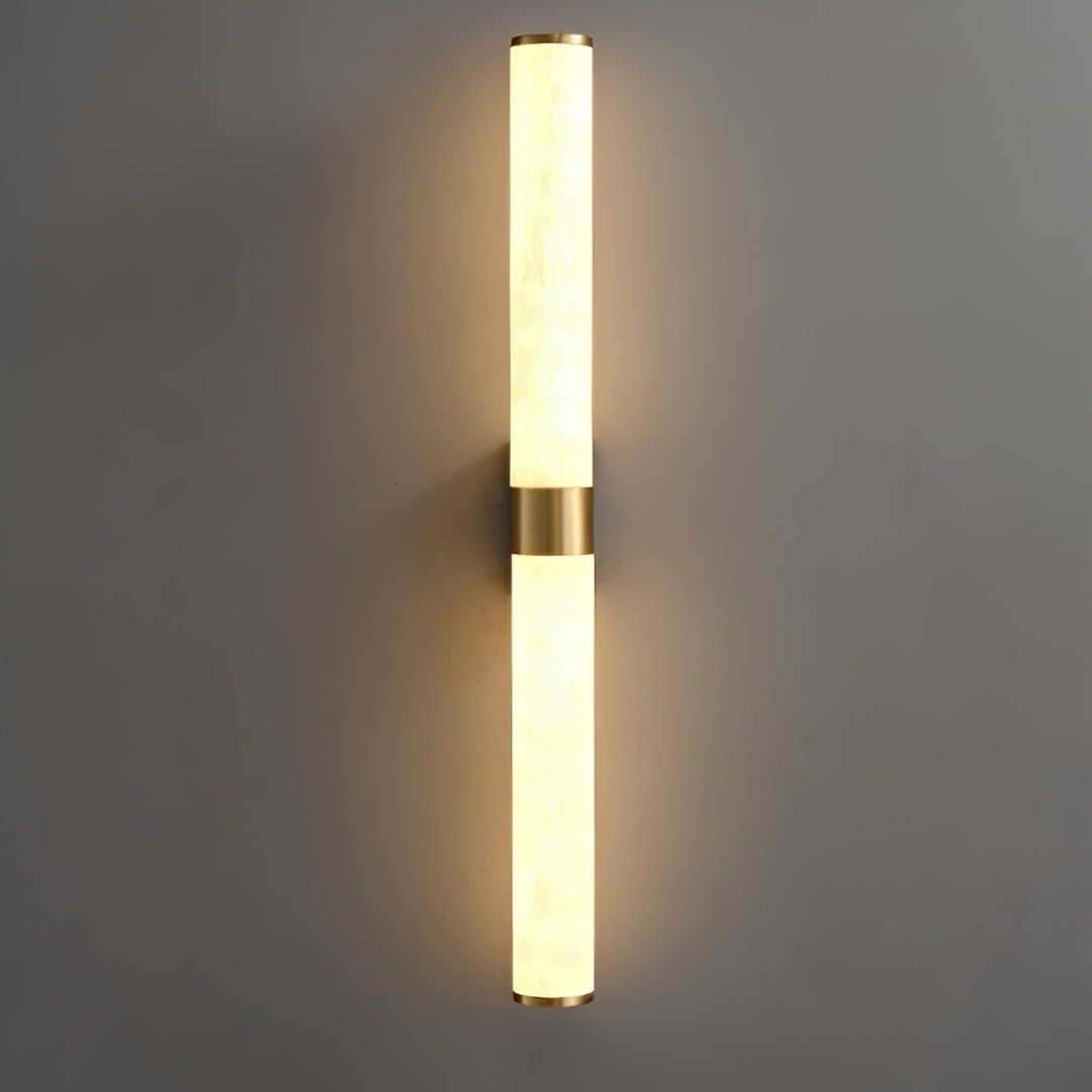 Velmora Alabaster Linear Wall Sconce