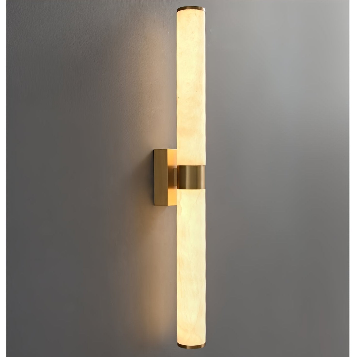 Velmora Alabaster Linear Wall Sconce