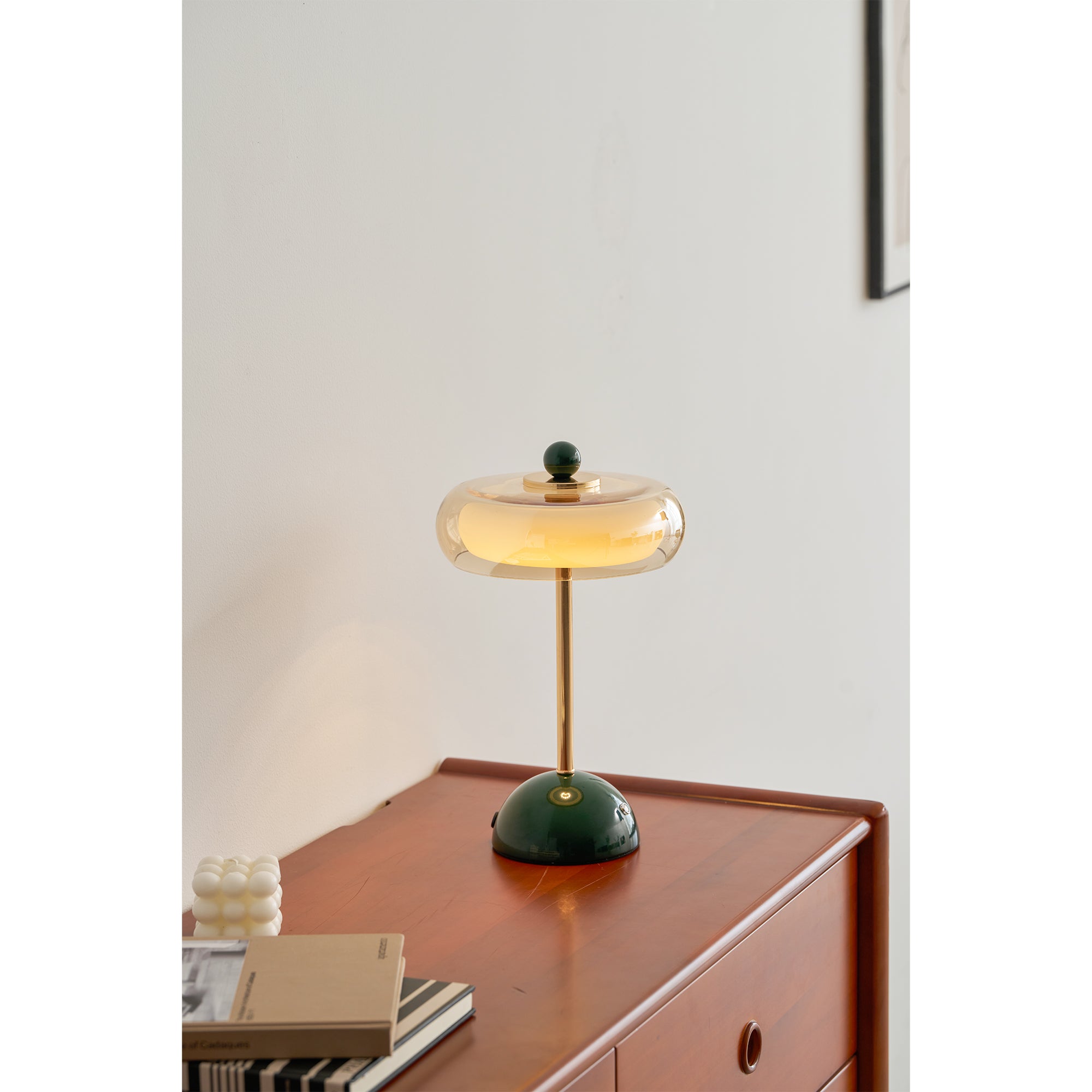 Velmora Layered Cordless Table Lamp