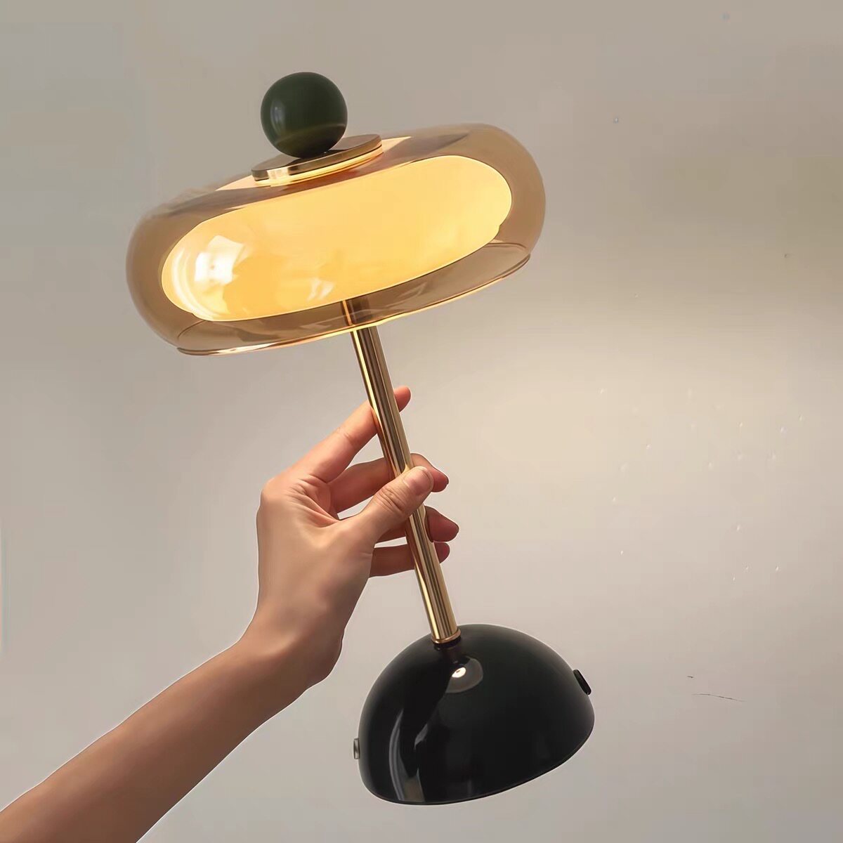 Velmora Layered Cordless Table Lamp