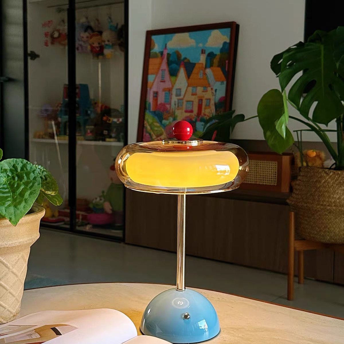 Velmora Layered Cordless Table Lamp