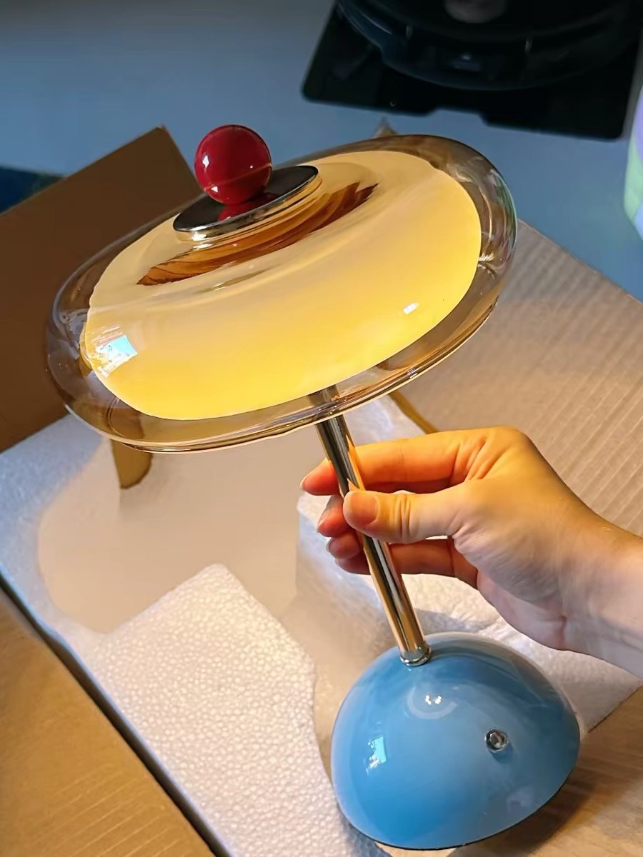Velmora Layered Cordless Table Lamp