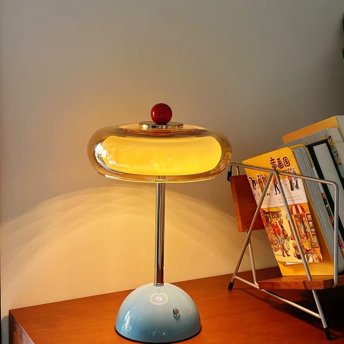 Velmora Layered Cordless Table Lamp