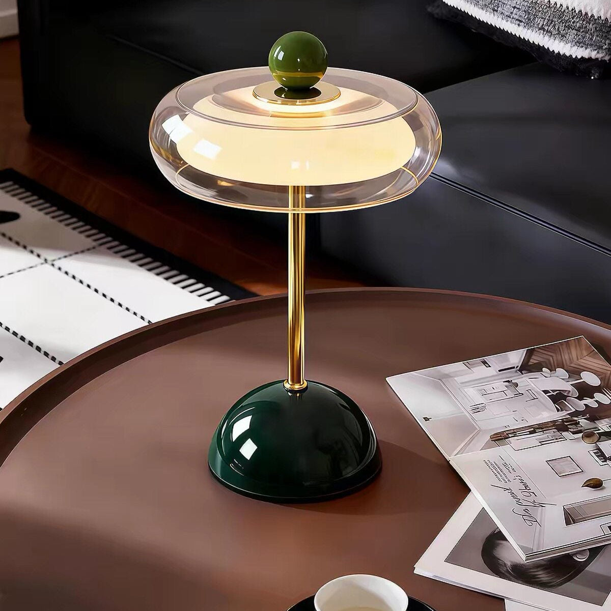 Velmora Layered Cordless Table Lamp