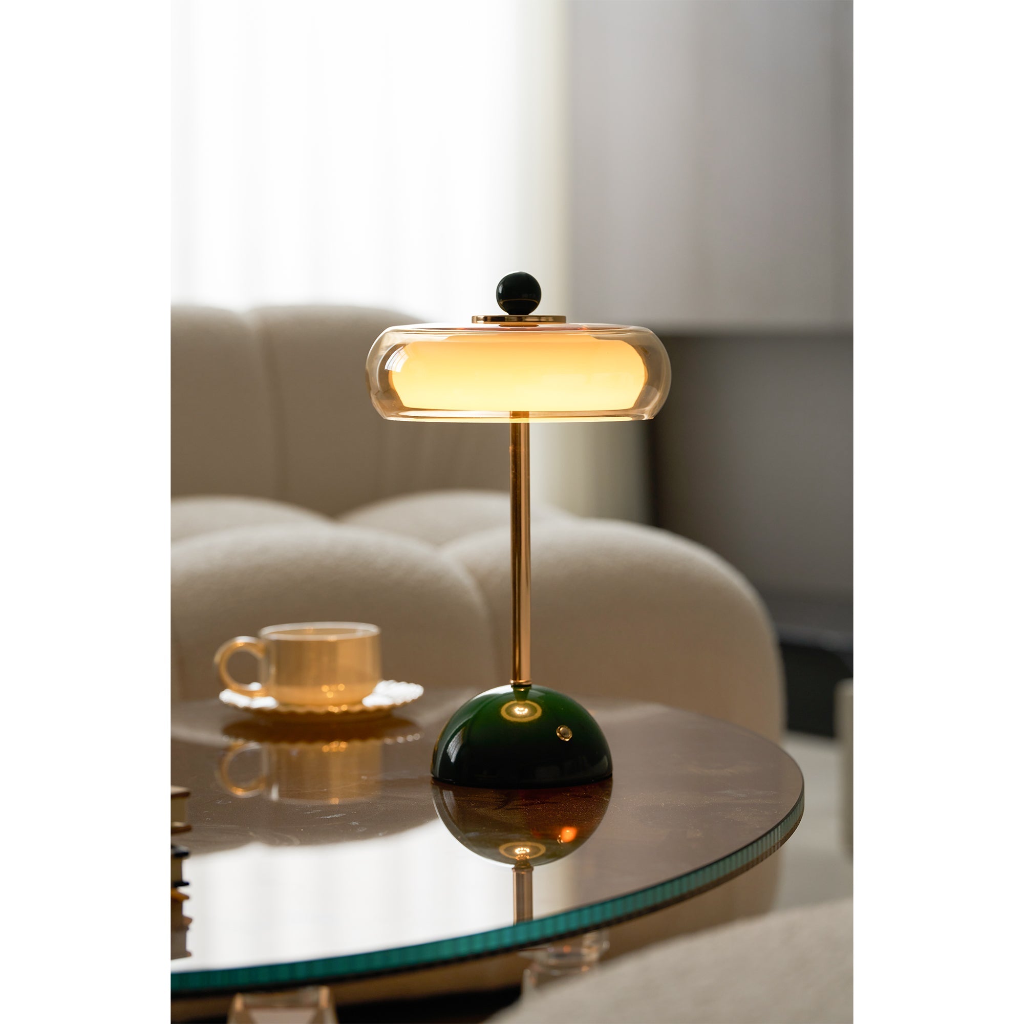 Velmora Layered Cordless Table Lamp