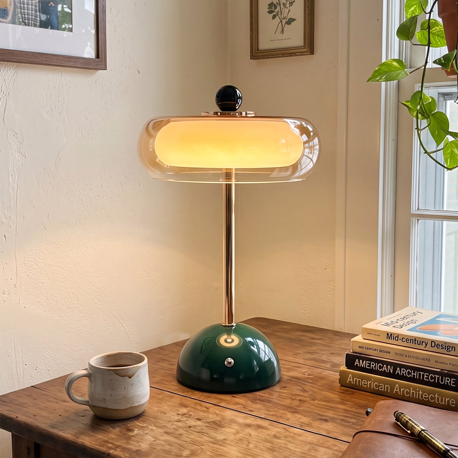 Velmora Layered Cordless Table Lamp