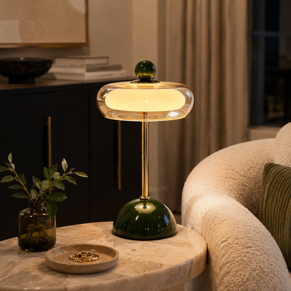Velmora Layered Cordless Table Lamp