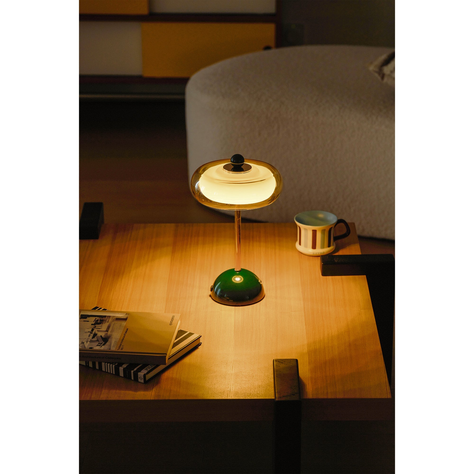 Velmora Layered Cordless Table Lamp