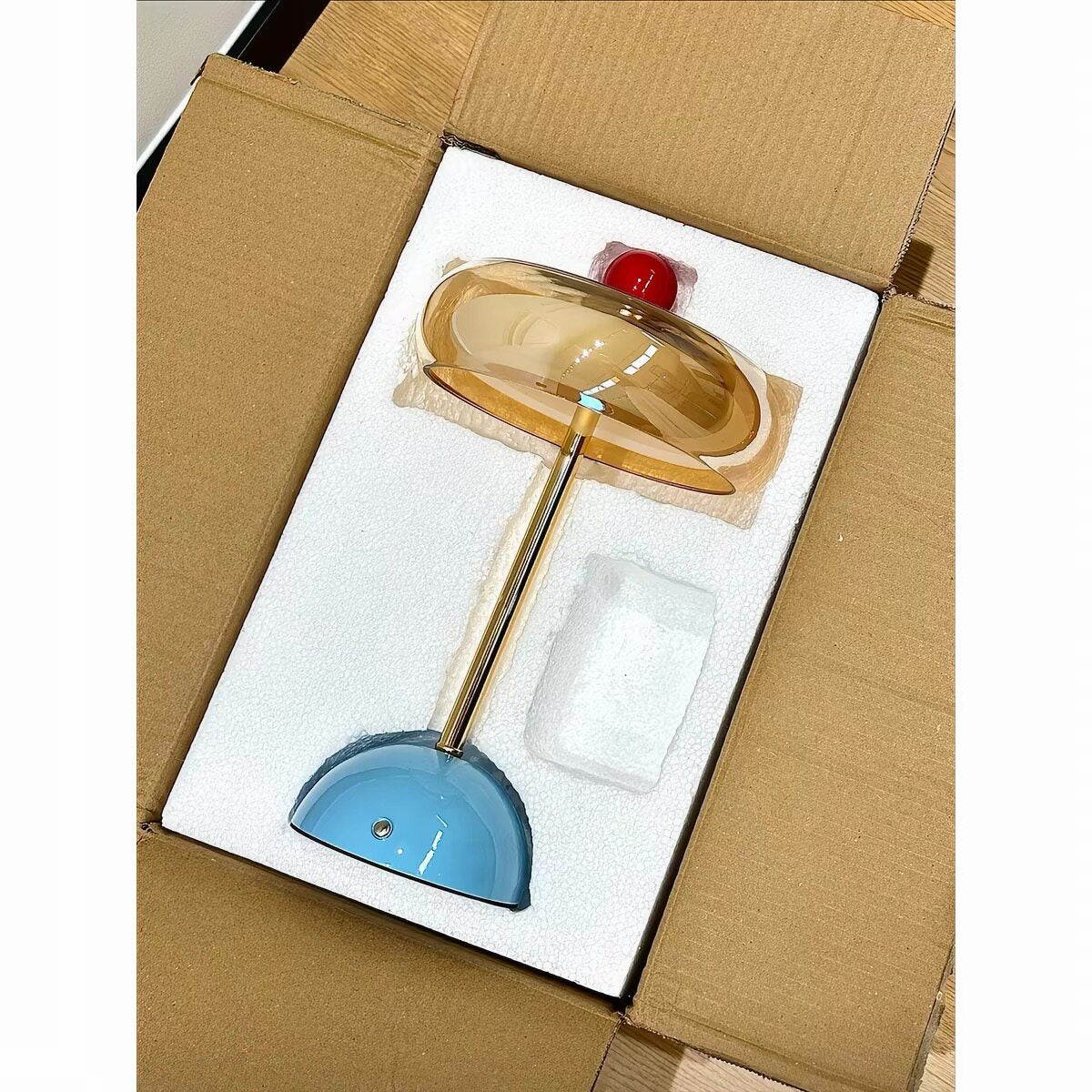 Velmora Layered Cordless Table Lamp