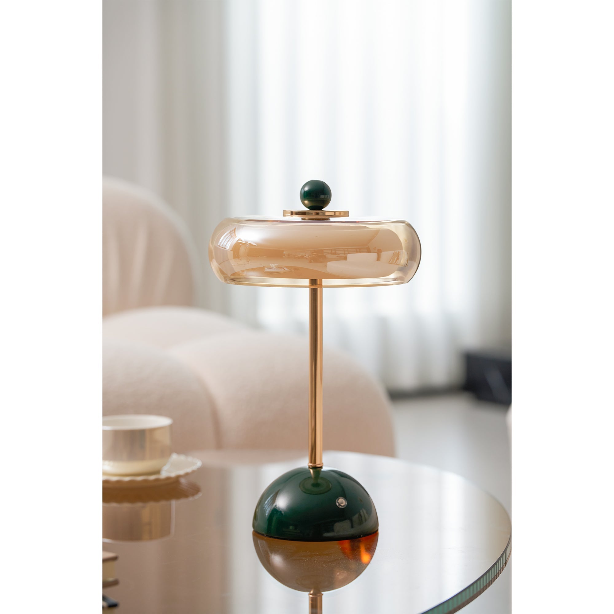 Velmora Layered Cordless Table Lamp