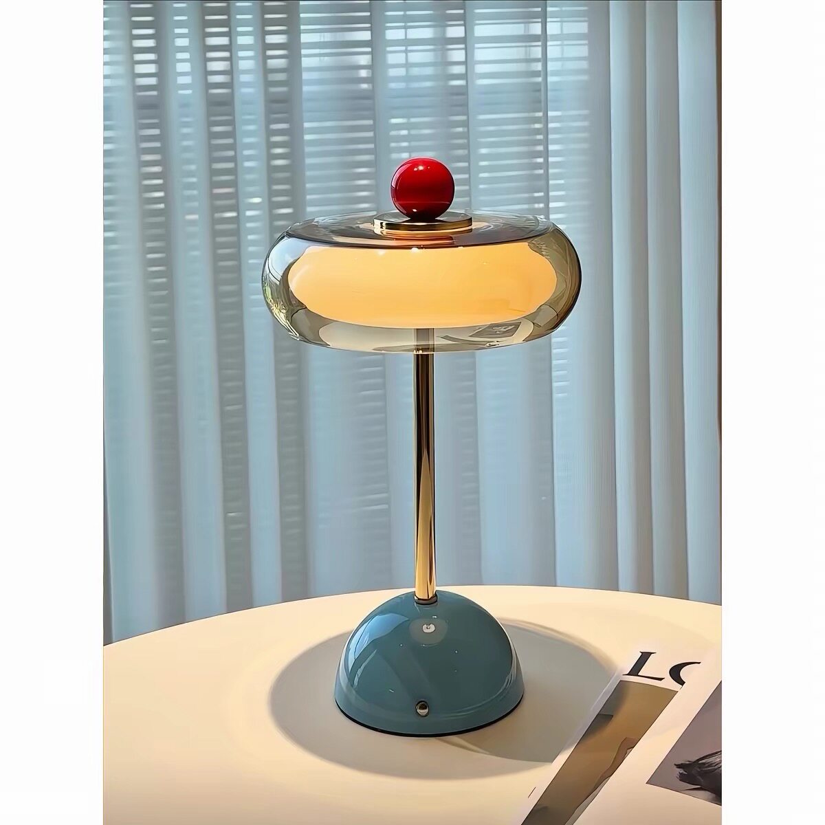 Velmora Layered Cordless Table Lamp