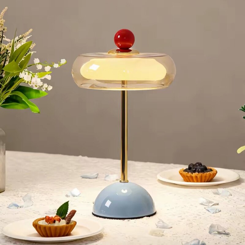 Velmora Layered Cordless Table Lamp