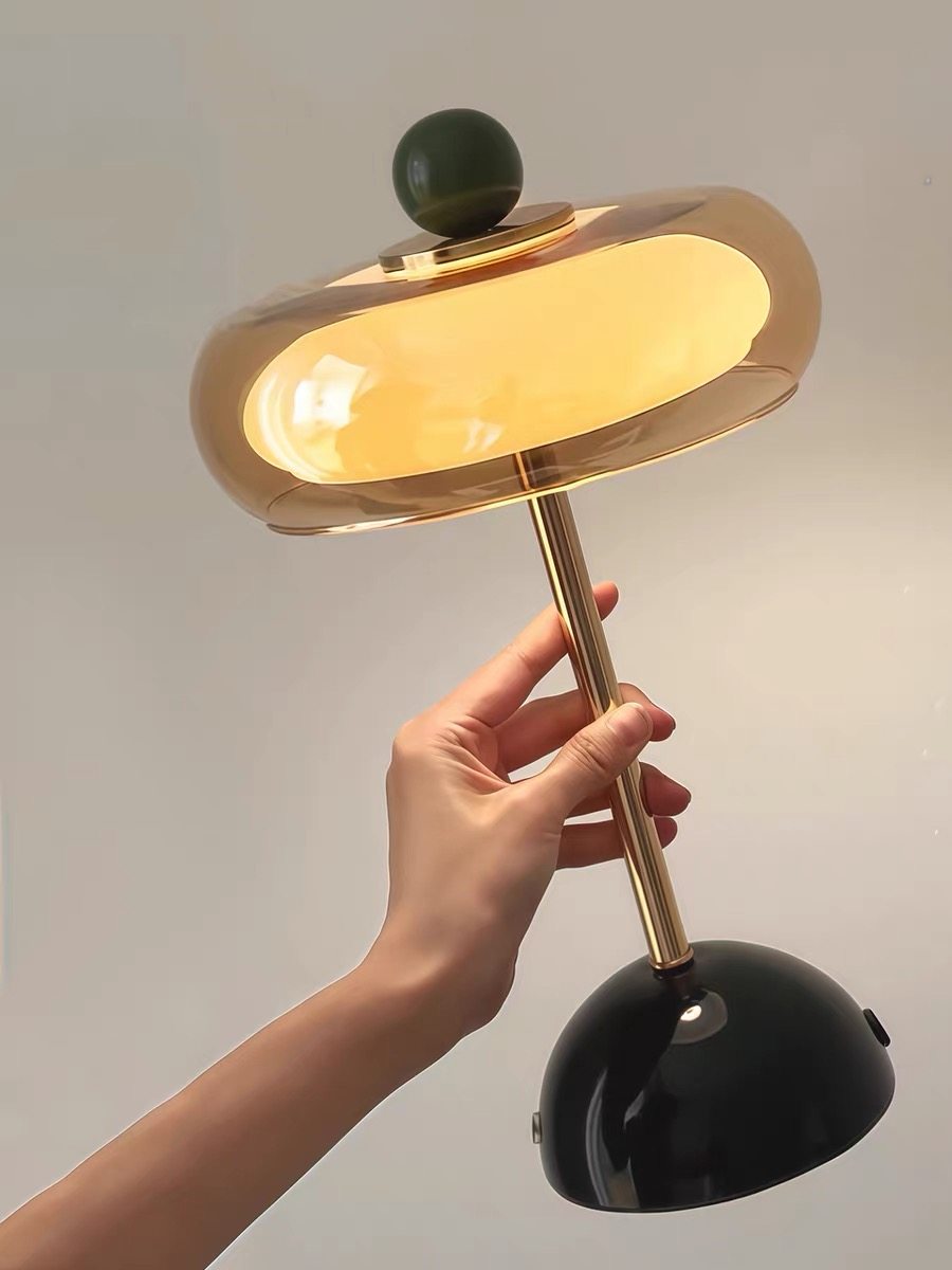 Velmora Layered Cordless Table Lamp