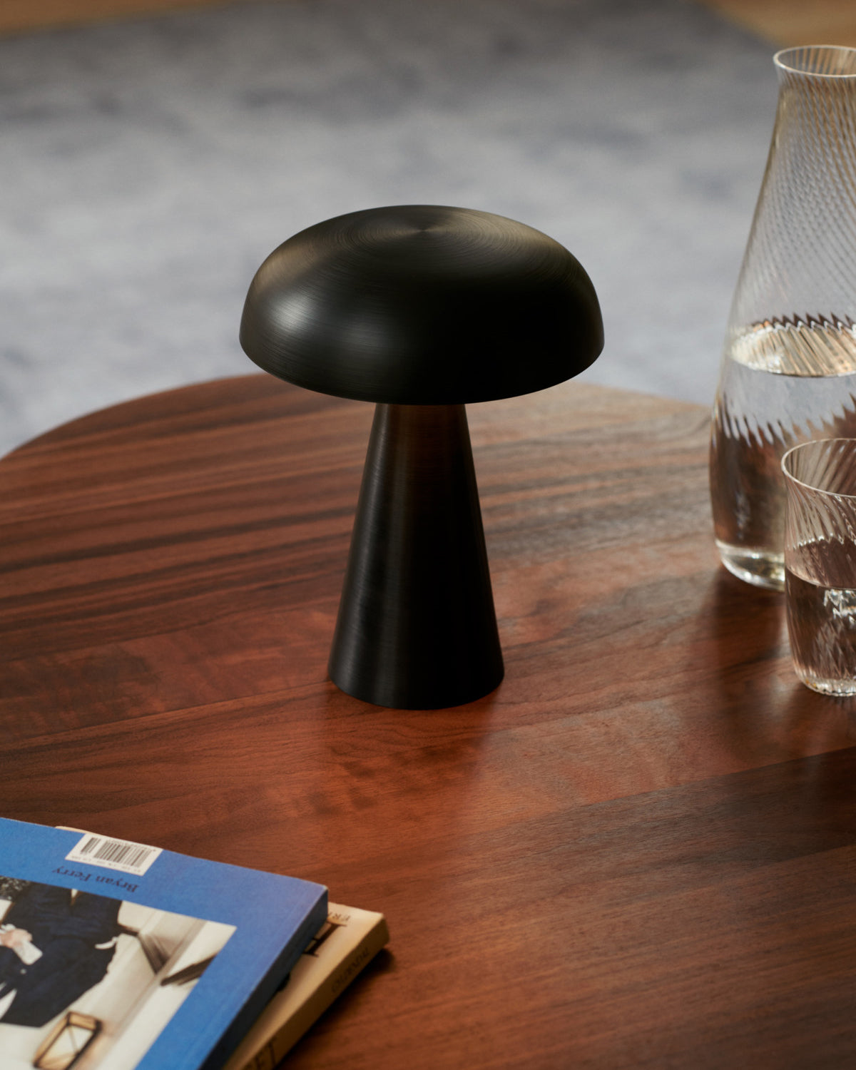 Velora Cordless Mushroom Table Lamp