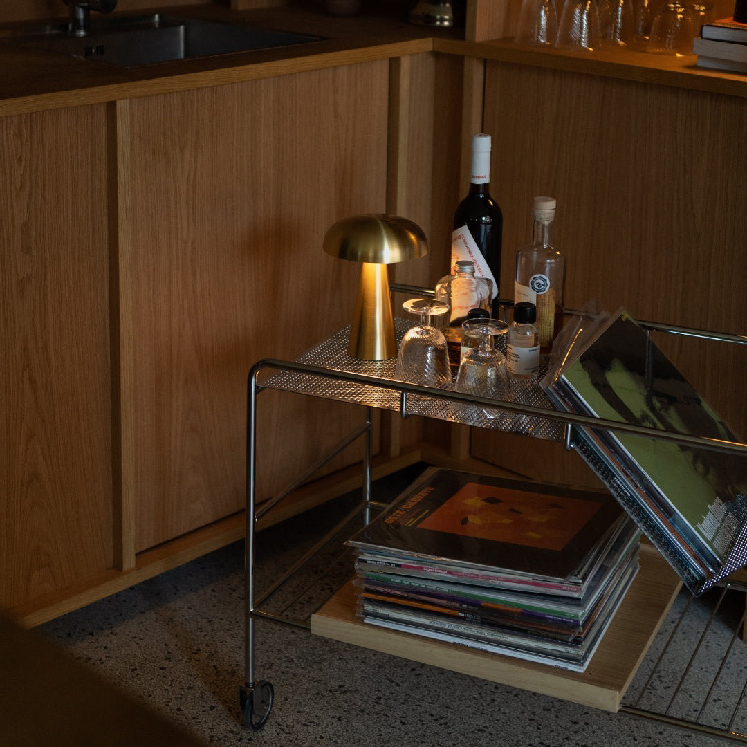 Velora Cordless Mushroom Table Lamp