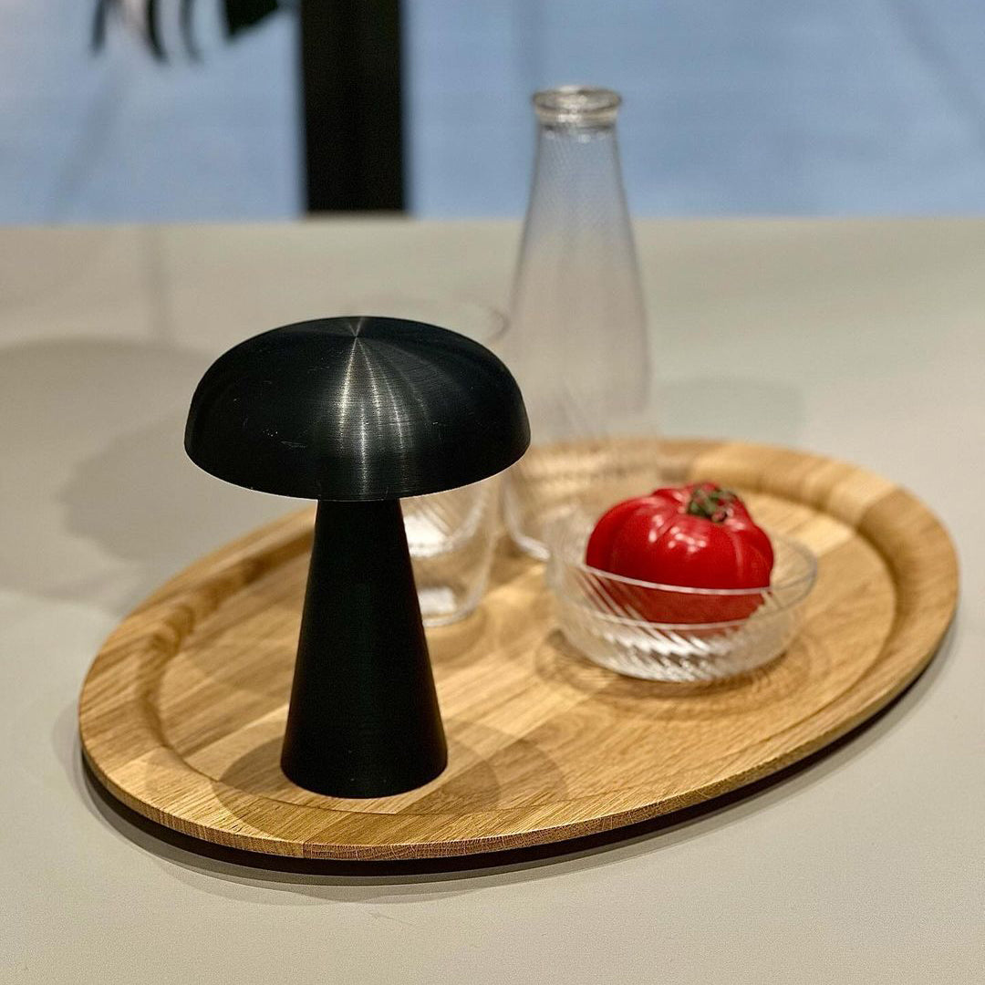 Velora Cordless Mushroom Table Lamp