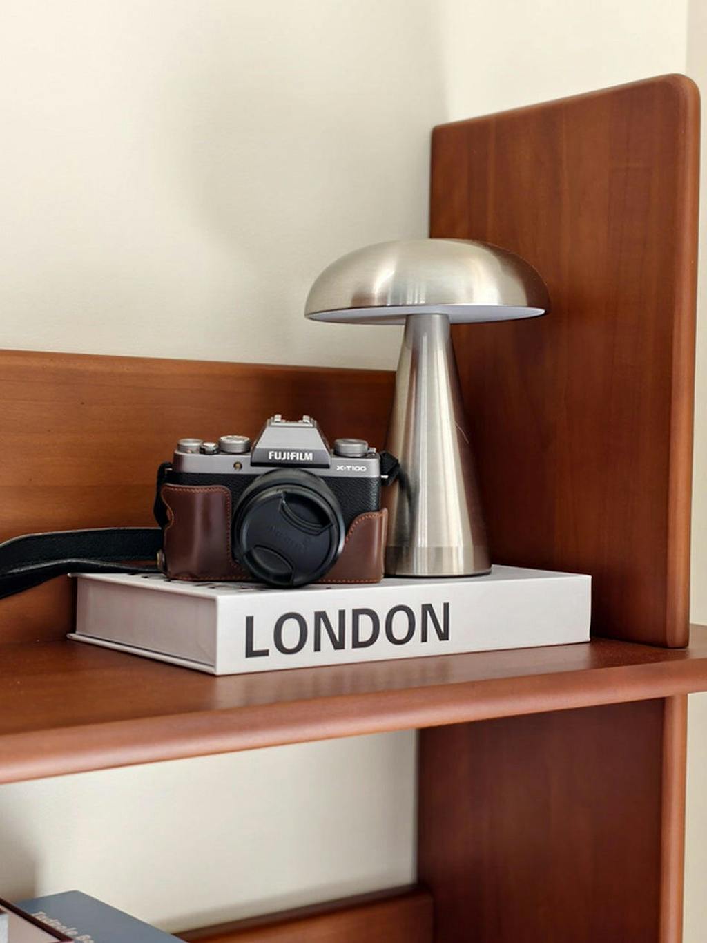 Velora Cordless Mushroom Table Lamp